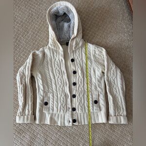 Gap cable hoody sweater